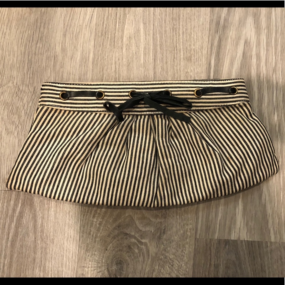 Lauren Merkin stripped clutch